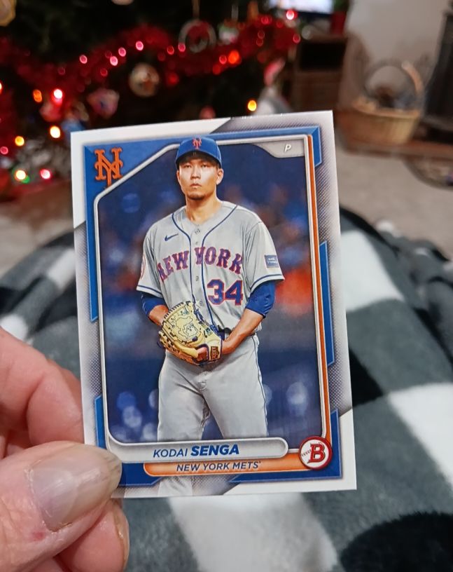 2024 Bowman #1 Kodai Senga — front