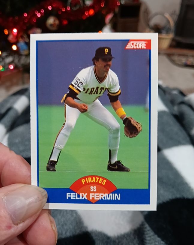 1989 Score #620 Felix Fermin — front