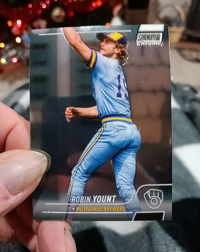 2022 Topps Stadium Club Chrome #268 Robin Yount — front