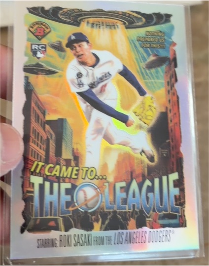 2025 Bowman Chrome #IT-5 Roki Sasaki It Came To The League — front