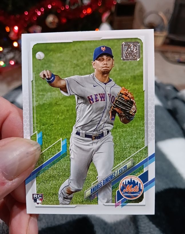2021 Topps Series 1 #53 Andres Gimenez Rookie Card — front