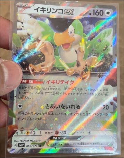 2023 Pokémon SV2P #065 Squawkabilly ex — front