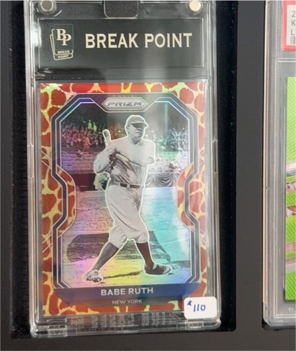 2021 Panini Prizm #182 Babe Ruth — front