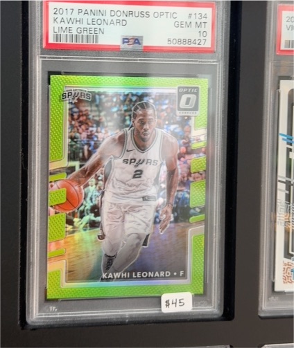 2017 Panini Donruss Optic #134 Kawhi Leonard — front