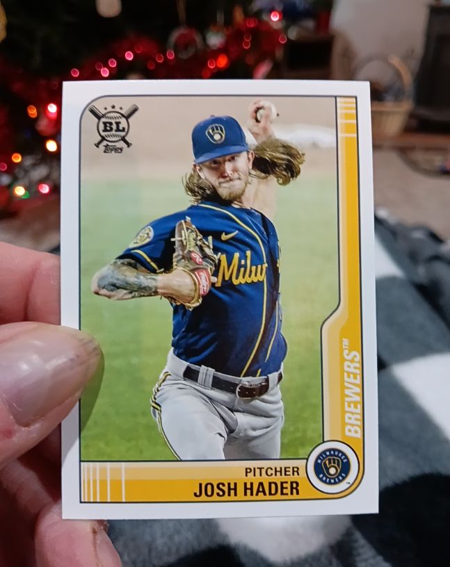 2021 Topps Big League #72 Josh Hader — front