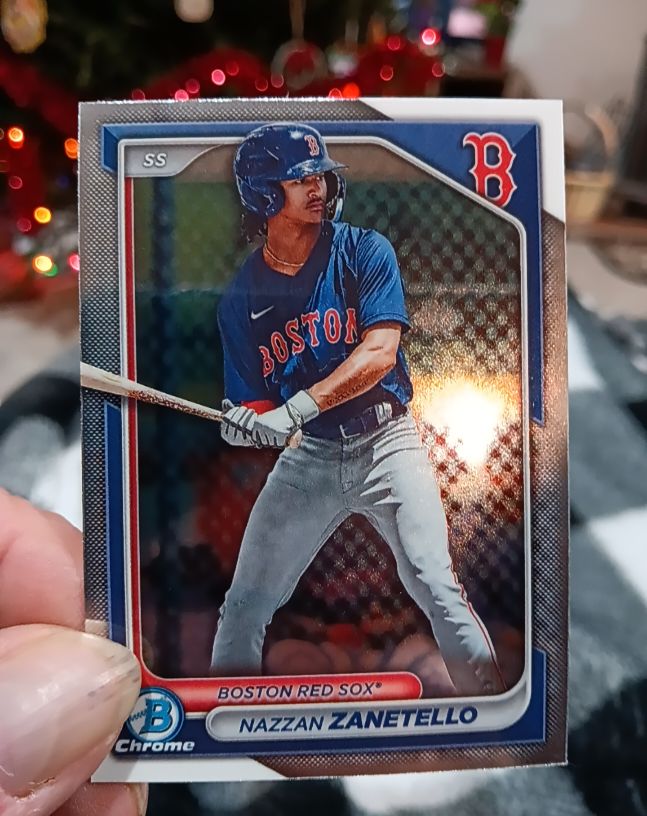 2024 Bowman Chrome #BCP-88 Nazzan Zanetello — front