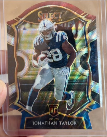2020 Panini Select Concourse #Jonathan Taylor — front