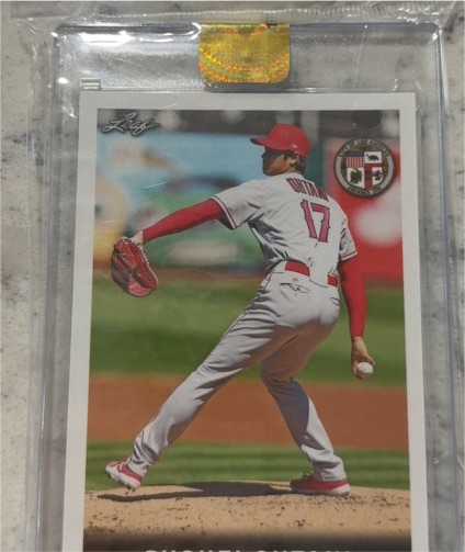 2018 Leaf National Convention #2 Shohei Ohtani Rookie Card — front