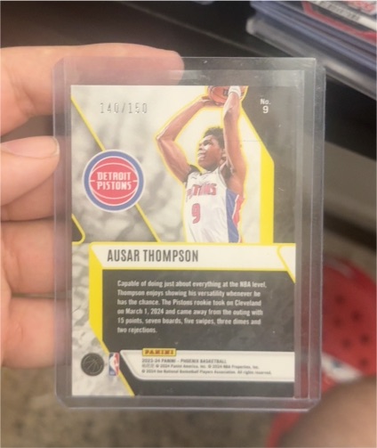 2023-24 Panini Phoenix #9 Ausar Thompson — front