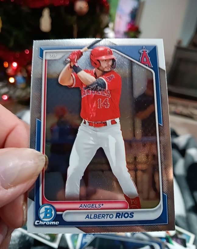 2024 Bowman Chrome #BCP-98 Alberto Rios — front