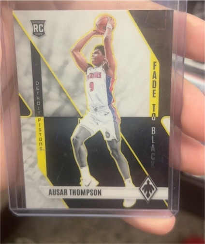 2023-24 Panini Phoenix #9 Ausar Thompson Fade To Black — front