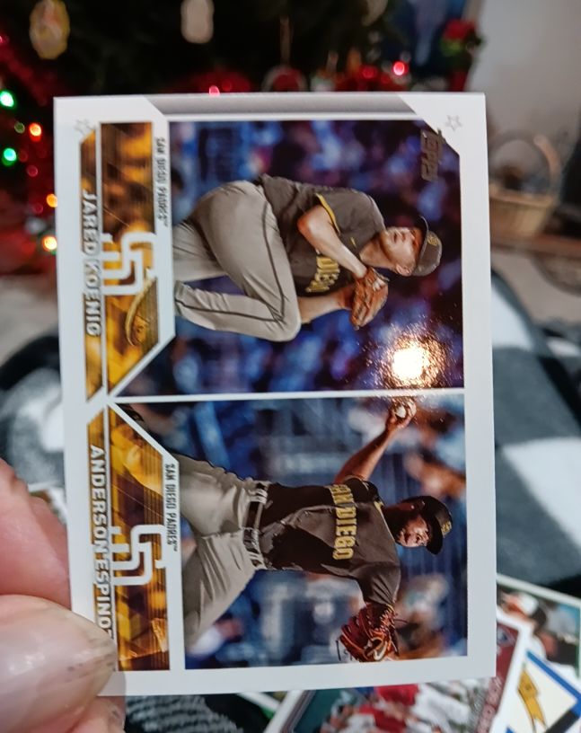 2023 Topps Update #US265 Jared Koenig / Anderson Espinoza — front