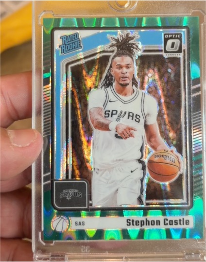 2024-25 Panini Donruss Optic #254 Stephon Castle — front