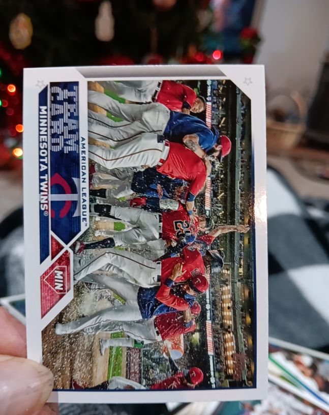 2023 Topps Series 2 #382 Minnesota Twins Team Card — front