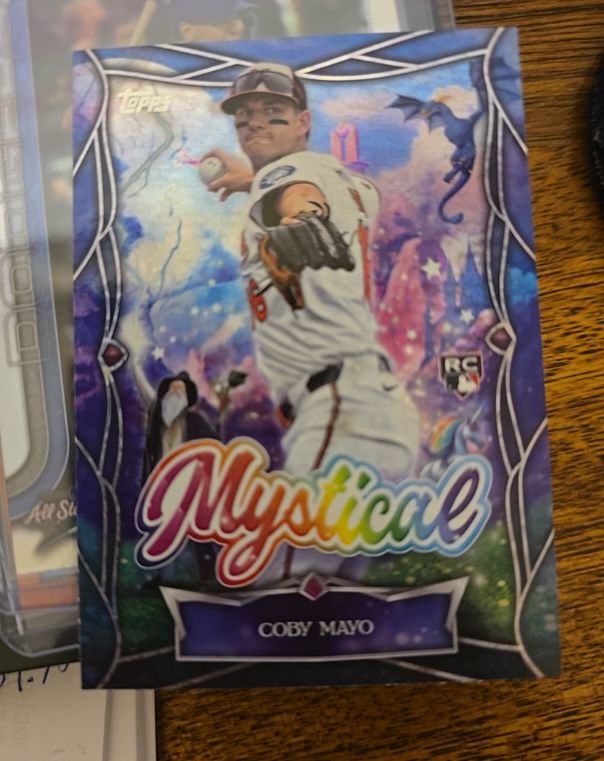 2025 Topps Update #MYS-25 Coby Mayo Mystical — front