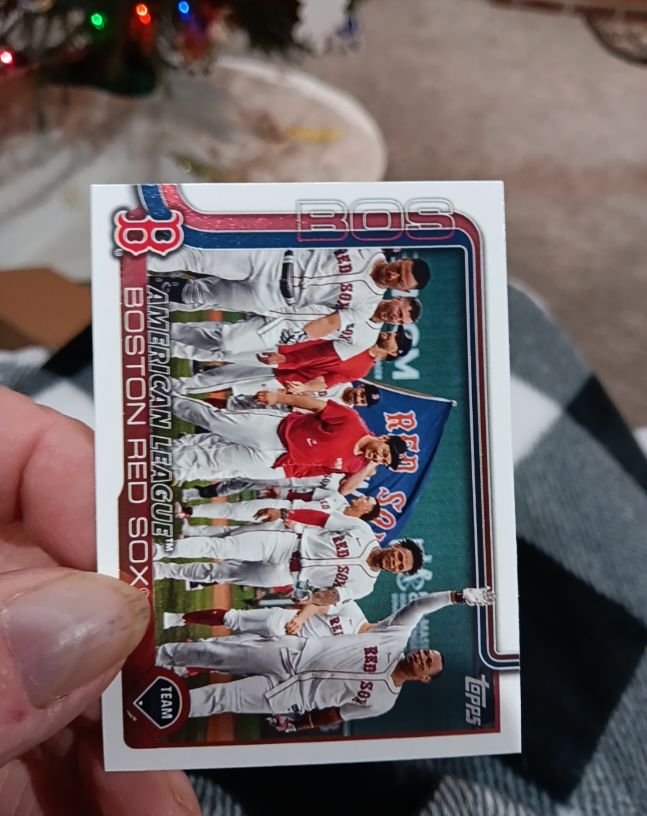 2025 Topps #264 Boston Red Sox — front