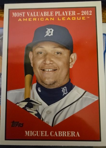 2025 Topps Update #MV-17 Miguel Cabrera Most Valuable — front