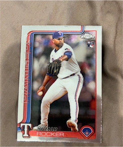 2025 Topps Chrome #73 Kumar Rocker — front