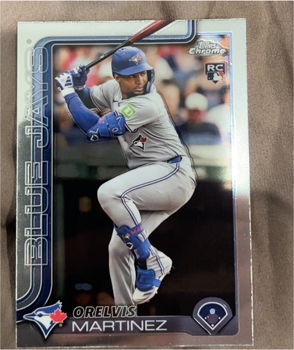 2025 Topps Series 1 #18 Orelvis Martinez — front