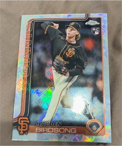 2025 Topps Chrome #138 Hayden Birdsong — front