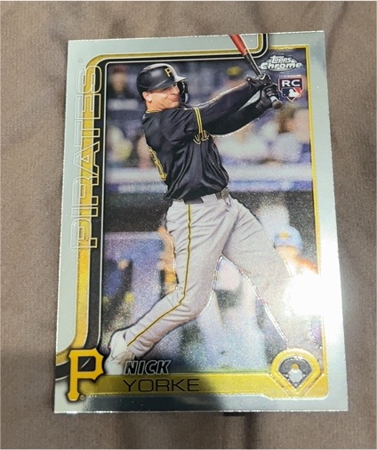 2025 Topps Chrome #36 Nick Yorke — front