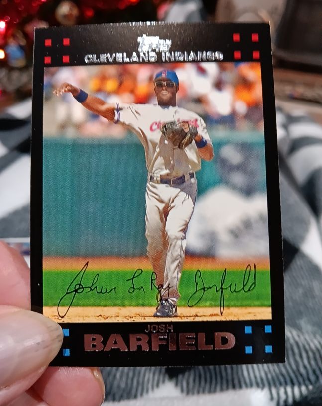 2007 Topps #79 Josh Barfield — front