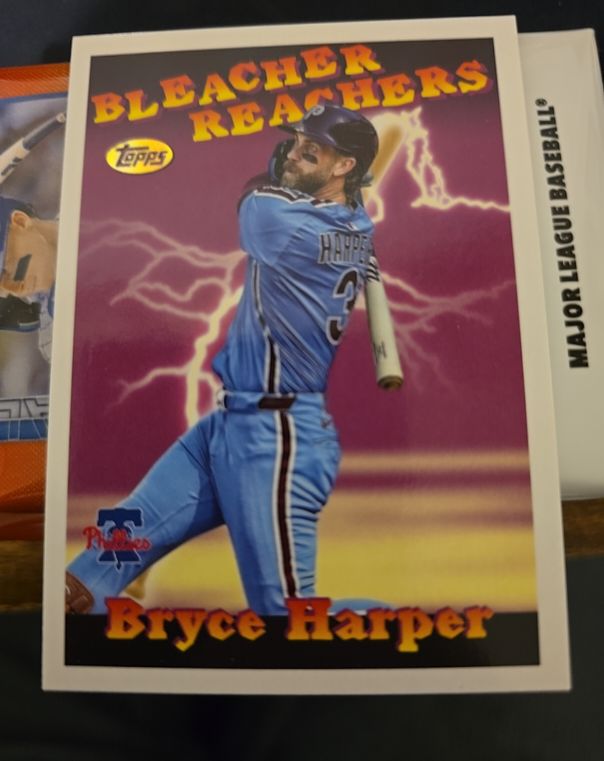 2025 Topps Update Series #BR-17 Bryce Harper Bleacher Reachers — front