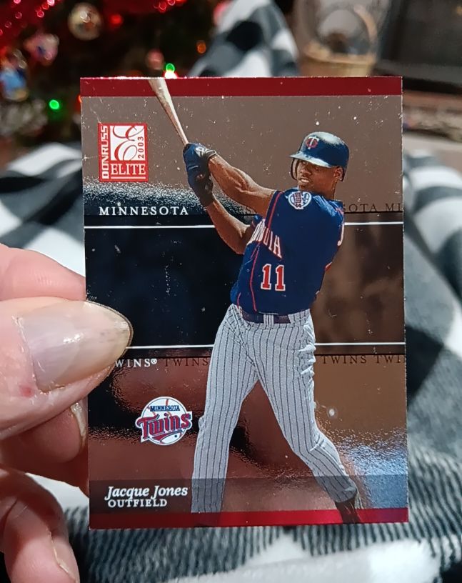 2003 Donruss Elite #41 Jacque Jones — front