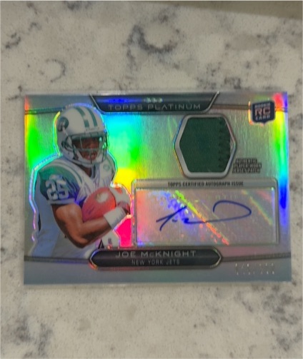 2010 Topps Platinum #ARP-JM Joe McKnight — front