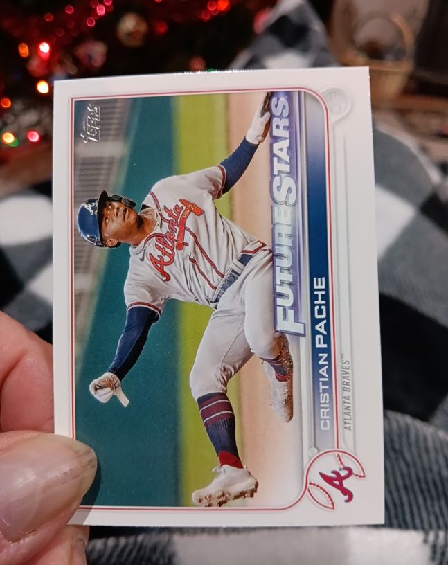 2022 Topps #233 Cristian Pache — front