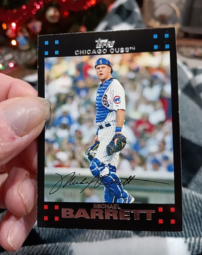 2007 Topps #68 Michael Barrett — front