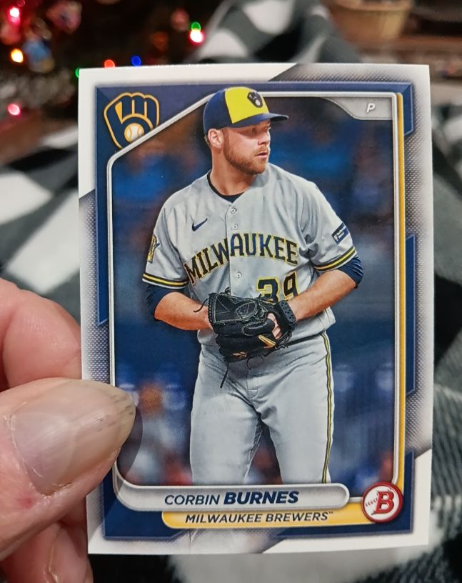 2024 Bowman #45 Corbin Burnes — front