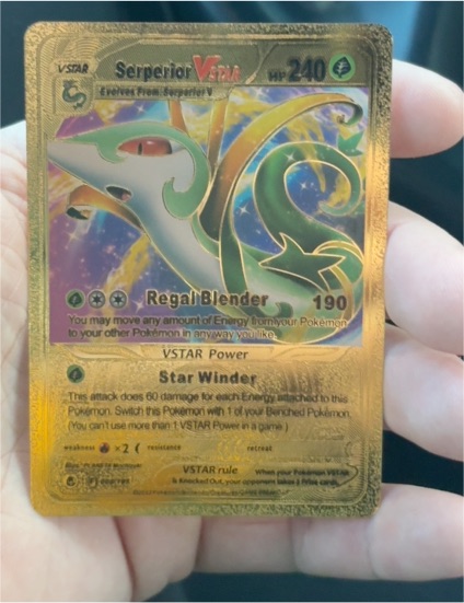 2022 Pokémon TCG Silver Tempest #008 Serperior VSTAR — front