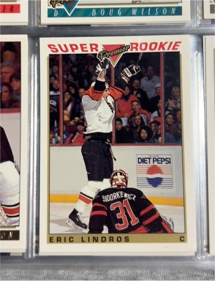 1993-94 Topps Premier #121 Eric Lindros — front