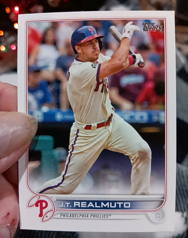 2022 Topps Series 1 #180 J.T. Realmuto — front