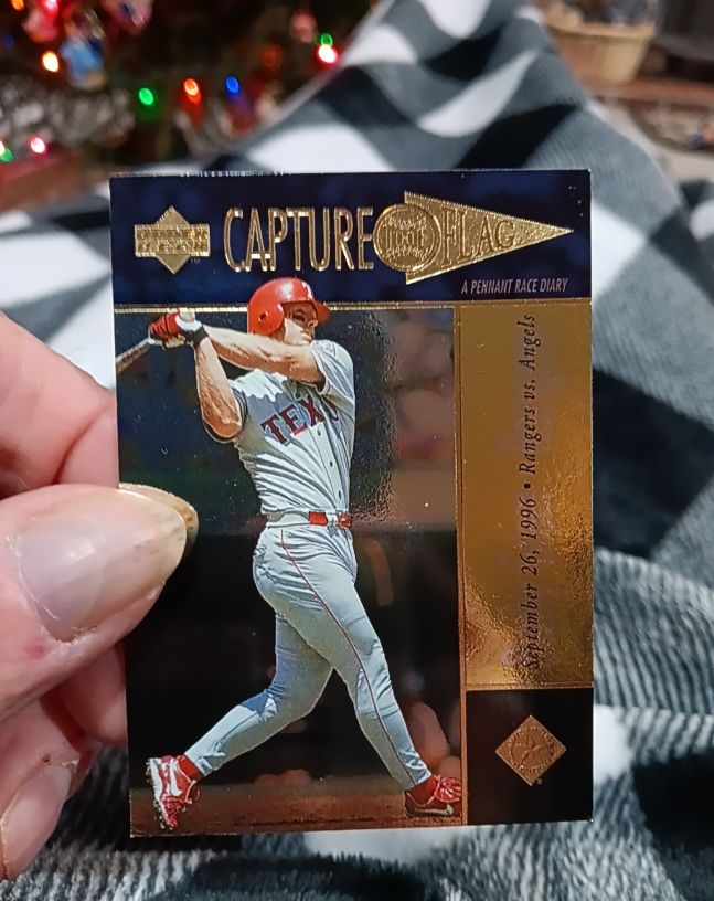 1997 Upper Deck Capture the Flag #387 Rusty Greer — front