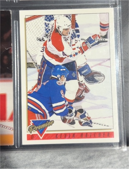 1993-94 O-Pee-Chee Premier #435 Kevin Hatcher — front
