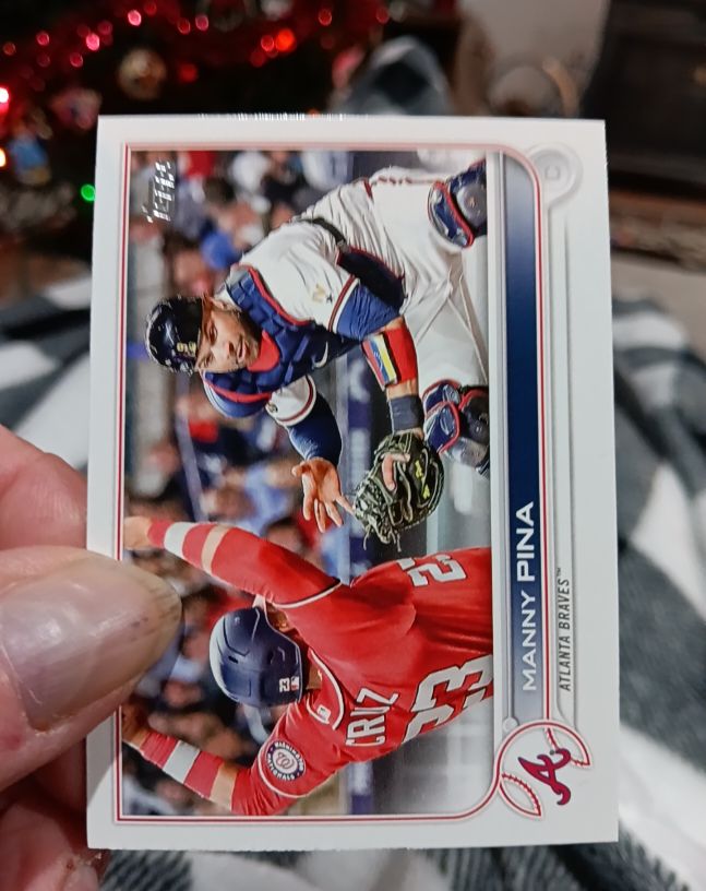 2022 Topps Update #US171 Manny Pina — front