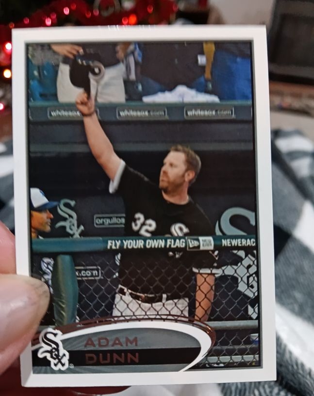 2012 Topps #199a Adam Dunn Chicago White Sox — front