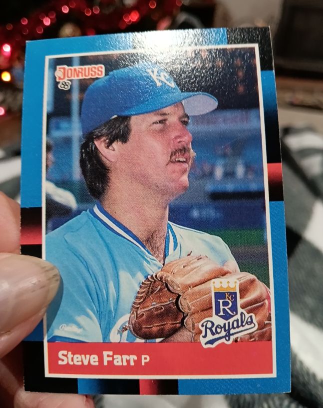 1988 Donruss #378 Steve Farr — front