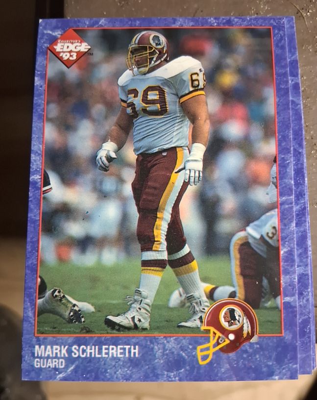 1993 Collector's Edge #248 Mark Schlereth — front