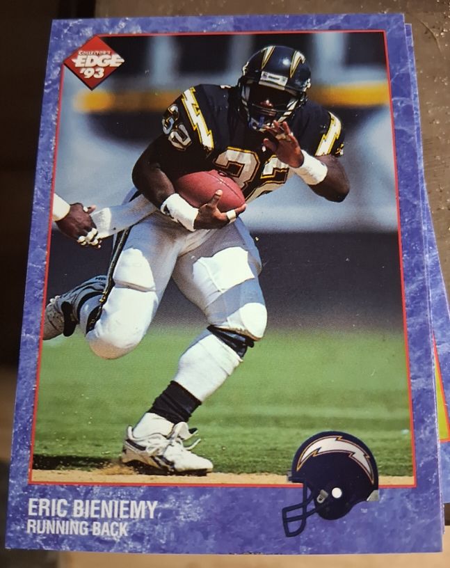 1993 Collector's Edge #205 Eric Bieniemy — front