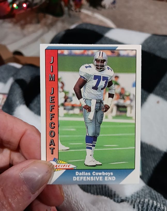 1991 Pacific #98 Jim Jeffcoat — front