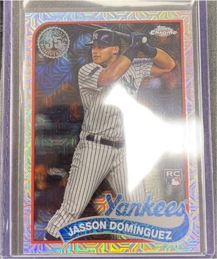 2024 Topps Chrome #T89C-33 Jasson Dominguez — front