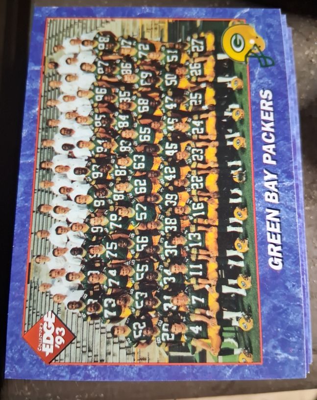 1993 Collector's Edge #73 Green Bay Packers — front