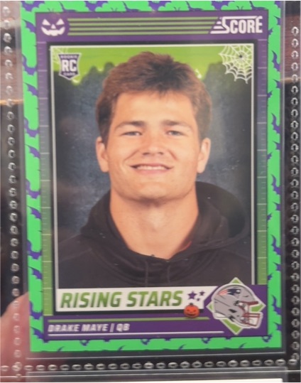 2024 Panini Score-A-Treat #17 Drake Maye — front