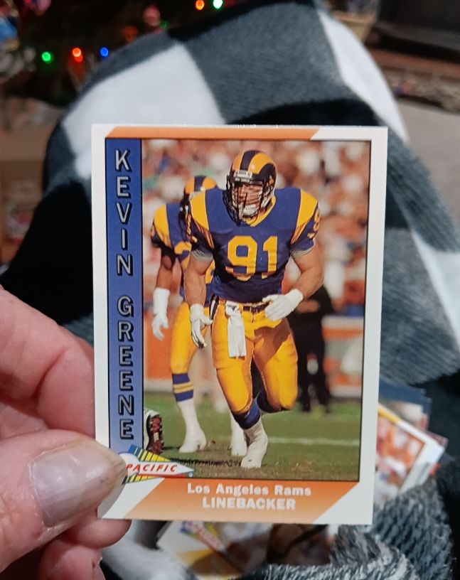 1991 Pacific #253 Kevin Greene — front