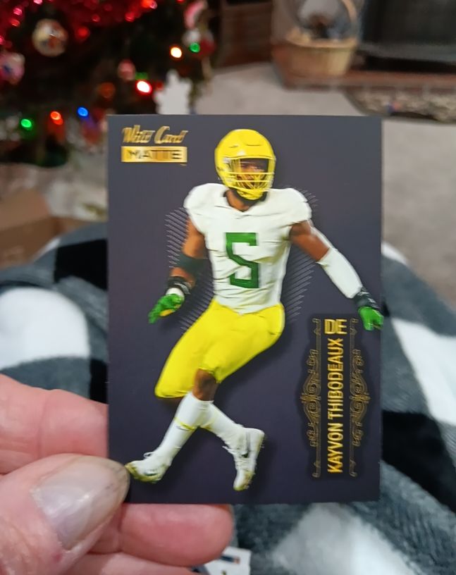 2022 Wild Card Matte #MB-69 Kayvon Thibodeaux — front
