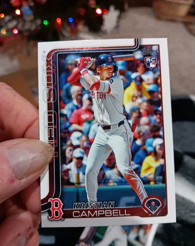 2025 Topps Update Series #US1 Kristian Campbell — front