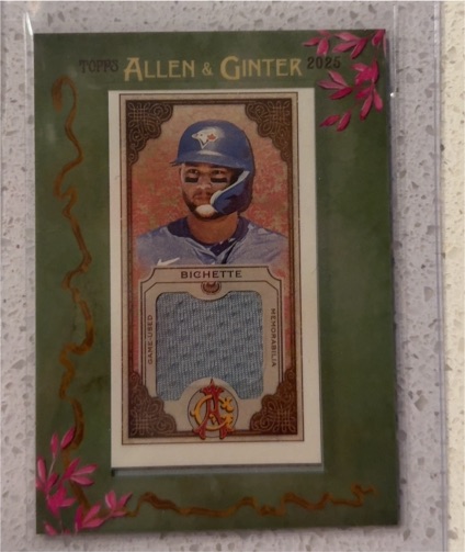 2025 Topps Allen & Ginter Bo Bichette — front
